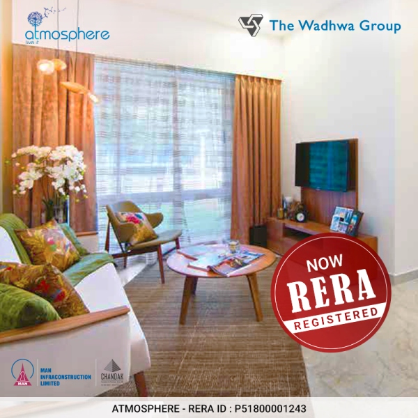 The Wadhwa Atmosphere is now MahaRERA Registered Update